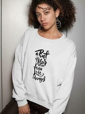 topstore women clothes A Pint Of Beer Funny Slogan Sweatshirt Women&#039;s -Image by Shutterstock